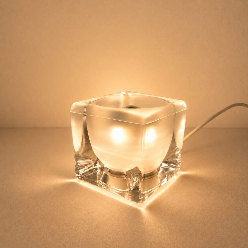 Peill & Putzer Ice Cube Table Lamp