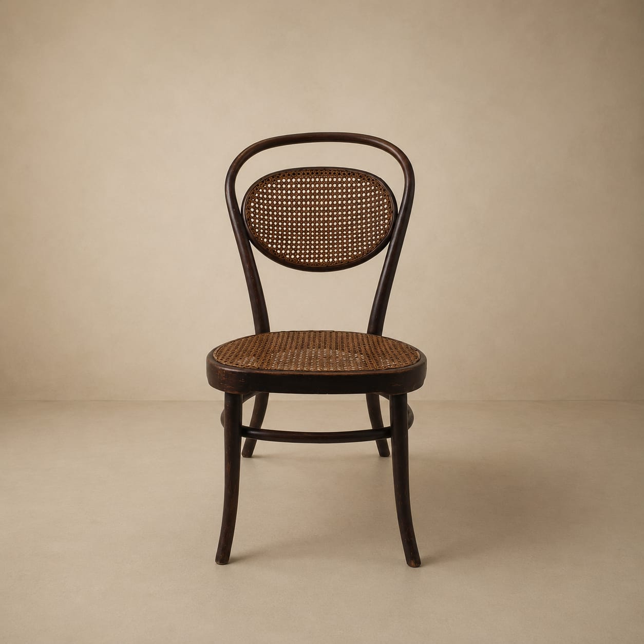 Bentwood and Cane Nursing Chair by J&J Kohn, 1910 - Afbeelding 2