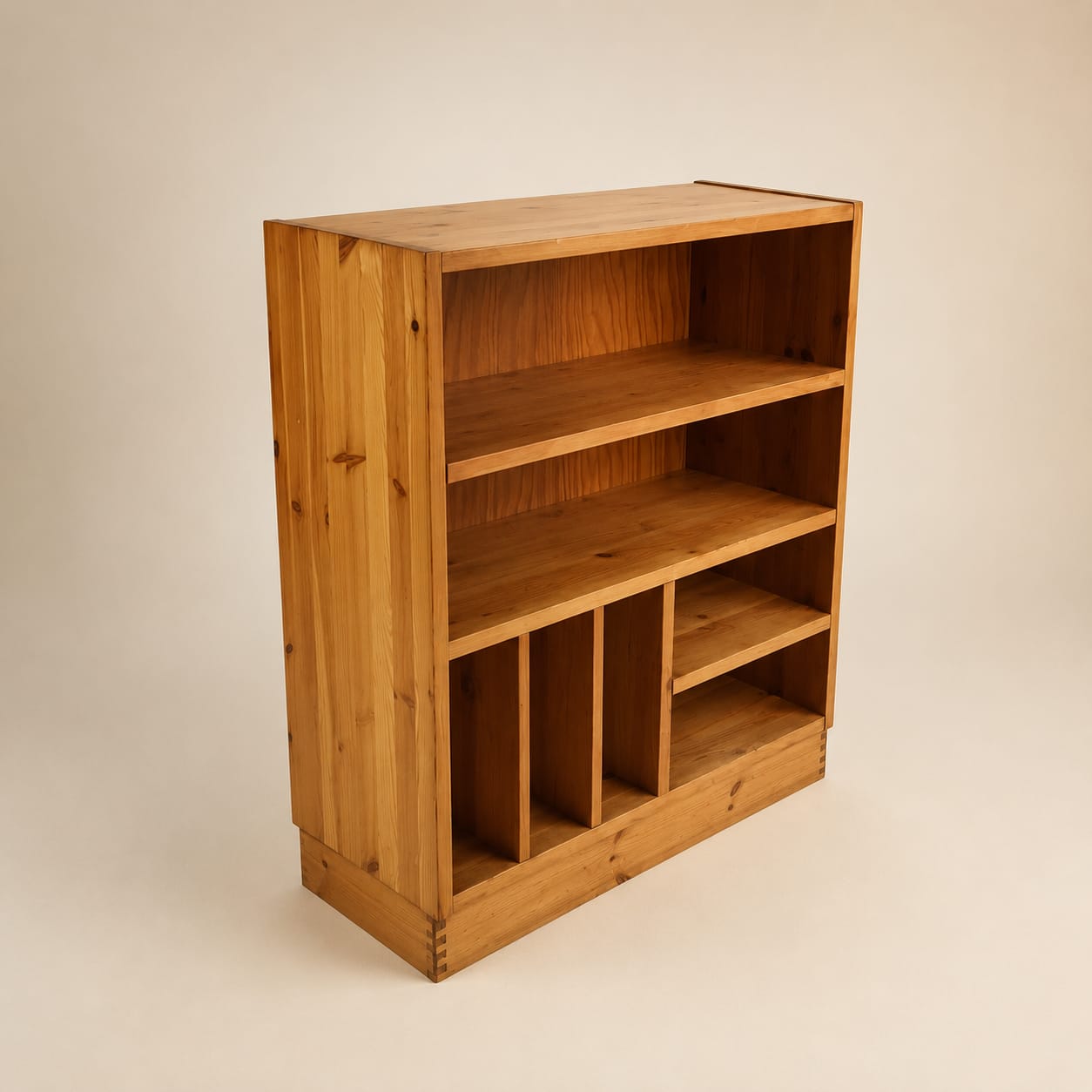 Maison Regain Style Pine Audio Cabinet, 1970s - Afbeelding 4